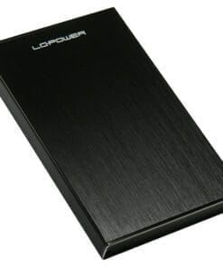 LC-Power LC-25U3-Becrux, externes 2,5"-SATA-Gehäuse, USB 3.0, schwarz, schwarz