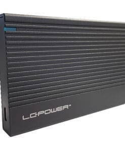 LC-Power LC-25U3-C externes 2,5" USB-C-Festplattengehäuse, USB 3.2-Gen.2x1, schwarz – Bild 3