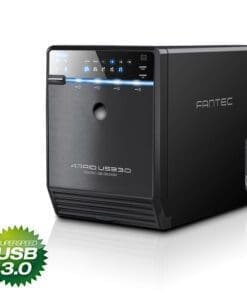 Fantec QB-35US3R Gehäuse 4x 3,5" USB3.0/eSATA mit RAID, schwarz, für SATA HDD