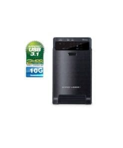 Alternative view of FANTEC QB-X2U31R, 2x 3.5" HDD RAID Gehäuse mit USB 3.1