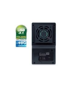 FANTEC QB-X2U31R, 2x 3.5" HDD RAID Gehäuse mit USB 3.1 FANTEC QB-X2U31R, 2x 3.5" HDD RAID Gehäuse mit USB 3.1 – Bild 4
