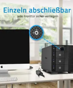 FANTEC MB-X4U31 Storagegehäuse 4x 3,5"/2,5" HDD/SSD USB 3.1 Gen. 2 FANTEC MB-X4U31 Storagegehäuse 4x 3,5"/2,5" HDD/SSD USB 3.1 Gen. 2 – Bild 3