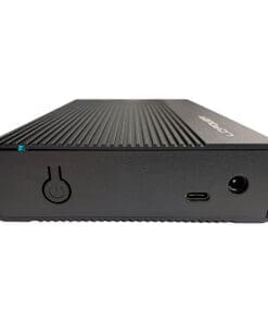LC-Power LC-35U3-C, externes 3,5"-SATA-Festplattengehäuse, USB-C, Alu, schwarz – Bild 3