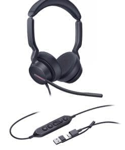 Alternative view of Yealink Headset UH46 Dual UC USB-C/A