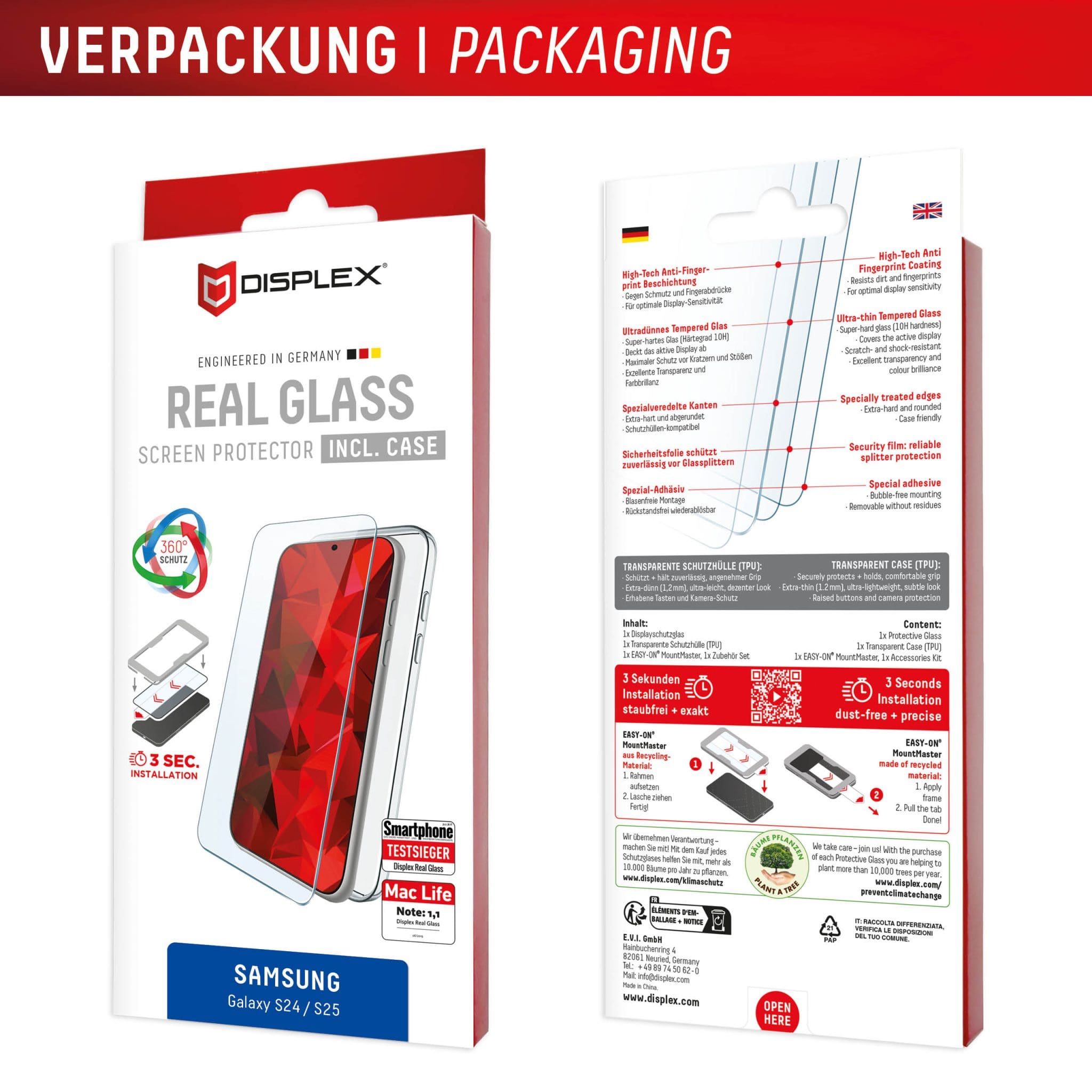 DISPLEX Real Glass MM + Case Samsung Galaxy S24/S25 DISPLEX Real Glass MM + Case Samsung Galaxy S24/S25 – Bild 10