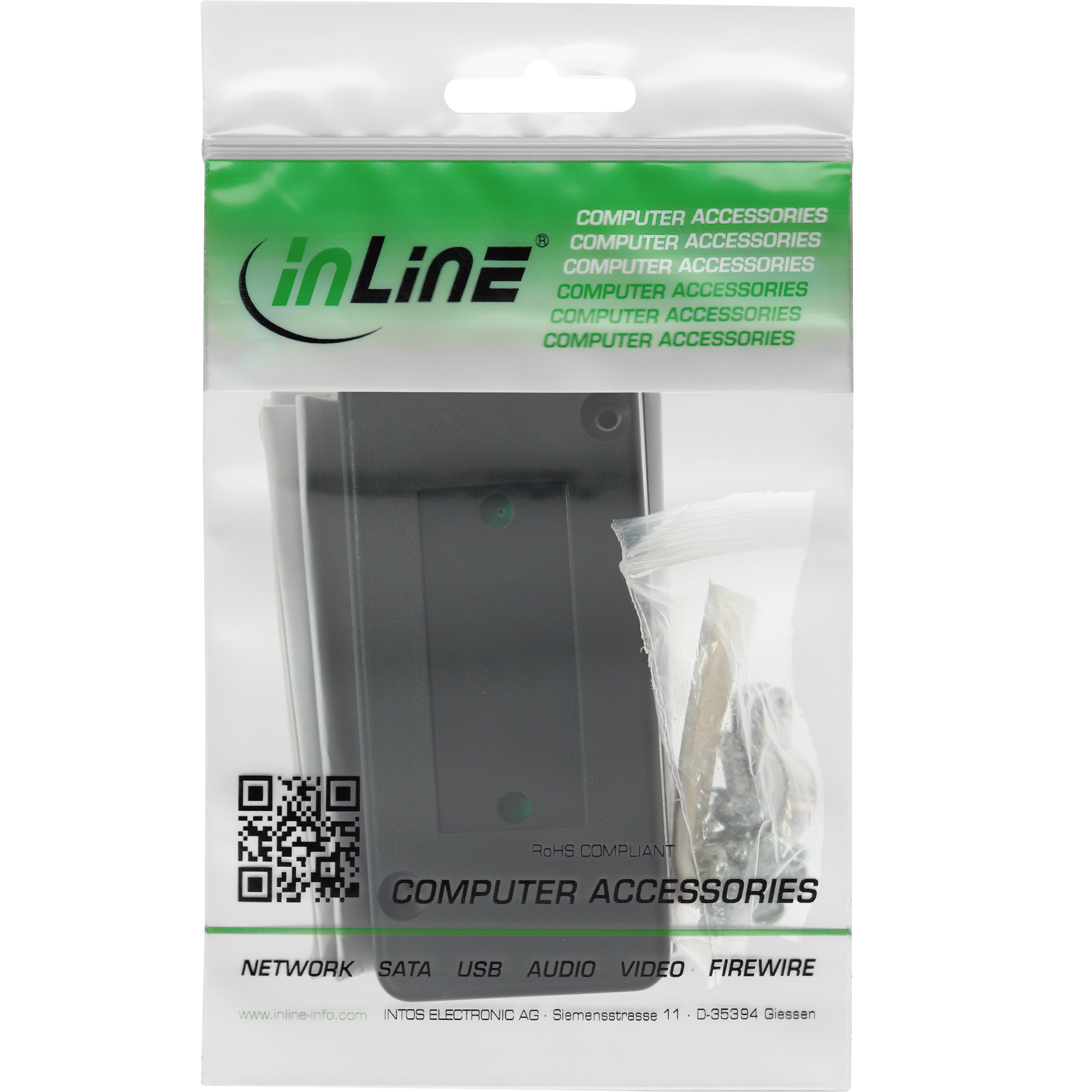 InLine® Verbindungsmodul Cat.6A, mit LSA-Technik, geschirmt bis 600MHz, schwarz InLine® Verbindungsmodul Cat.6A, mit LSA-Technik, geschirmt bis 600MHz, schwarz – Bild 2
