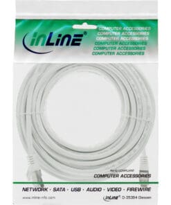 InLine® Patchkabel, SF/UTP, Cat.5e, weiß, 10m, weiß InLine® Patchkabel, SF/UTP, Cat.5e, weiß, 10m, weiß – Bild 3