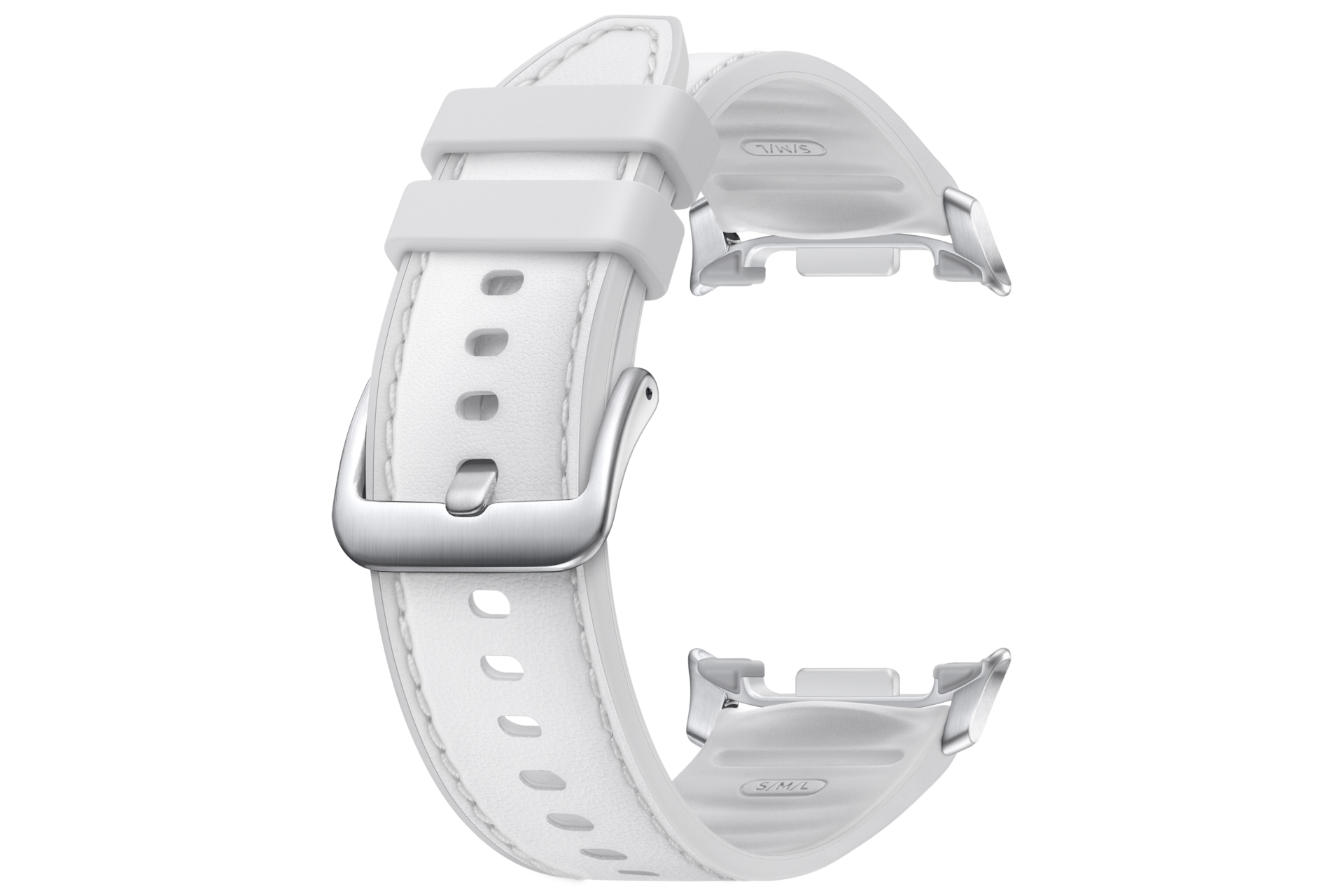 Samsung Hybrid(S/M/L) für Watch8 Classic White Samsung Hybrid(S/M/L) für Watch8 Classic White – Bild 3