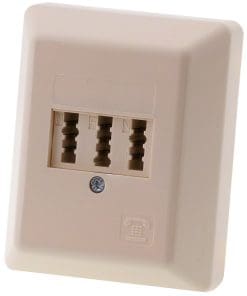 ZE-KOM TAE Dreifachdose: TAE 3 x 6 NFN AP, LSA, perlweiß