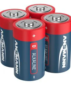 ANSMANN 5015581 RED Alkaline-Batterie, Mono (D), LR20, 4er Pack