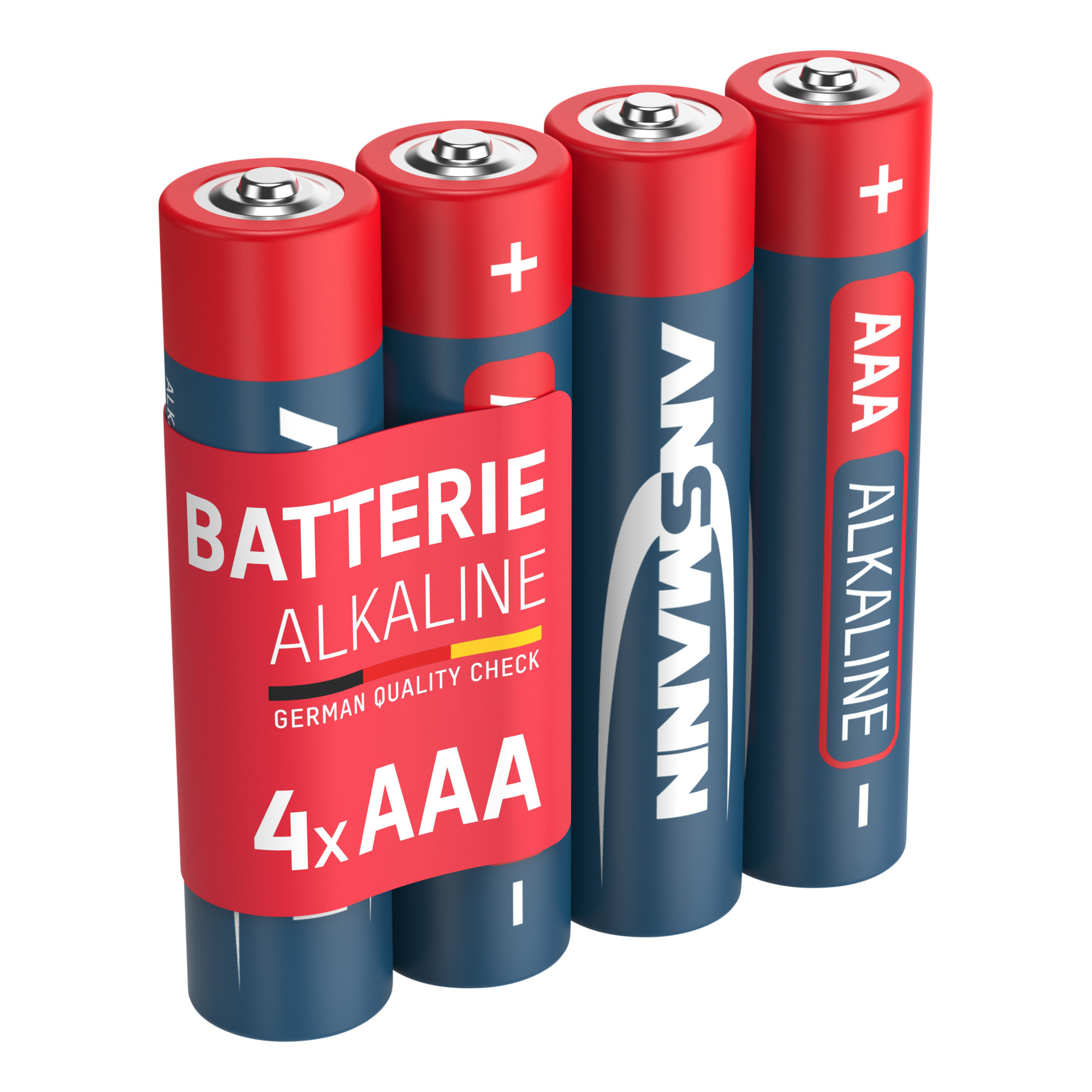 ANSMANN 5015553 RED Alkaline-Batterie, Micro (AAA), LR03, 4er Pack ANSMANN 5015553 RED Alkaline-Batterie, Micro (AAA), LR03, 4er Pack
