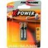 ANSMANN 1510-0005 Alkaline Batterie AAAA, X-Power, 2er-Pack ANSMANN 1510-0009 Alkaline Batterie 6V 4LR44