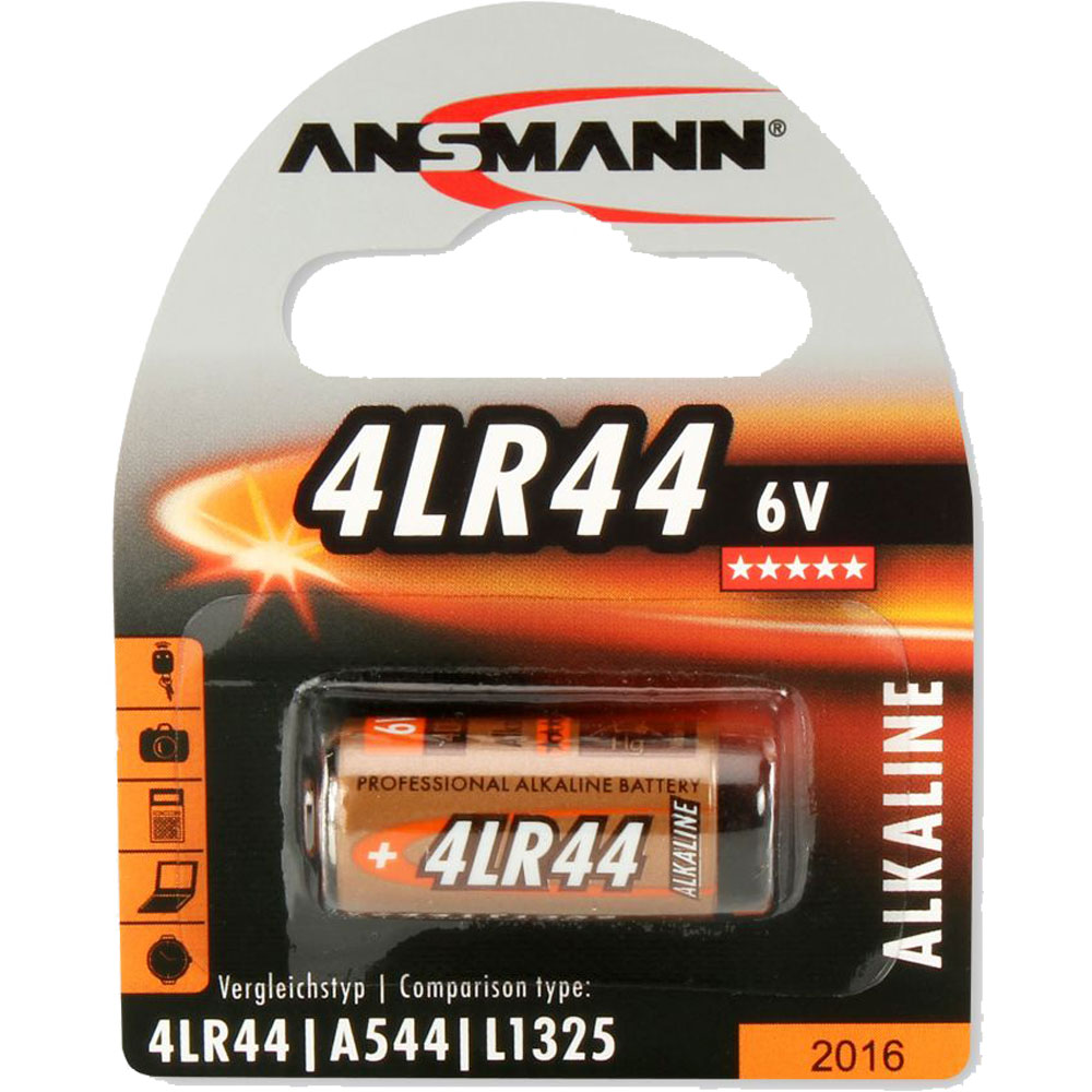 ANSMANN 1510-0009 Alkaline Batterie 6V 4LR44 ANSMANN 1510-0009 Alkaline Batterie 6V 4LR44