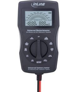 Alternative view of InLine® Multifunktions-Batterietester, Messgerät mit LCD-Anzeige