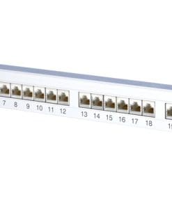 METZ CONNECT E-DAT C6A 24 Port Patchfeld 1HE LSA