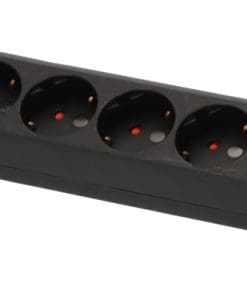 Brennenstuhl Eco-Line mit Schalter 10-fach schwarz 3 m