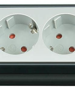 Brennenstuhl Premium-Line 8-fach mit Schalter schwarz/lichtgrau, 3 m