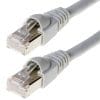 Telegärtner Patchkabel SFTP CAT 6A grau 2,0m MP8 FS 500 S/FTP 4x2xAWG27/7, LSZH, grau, 1:1