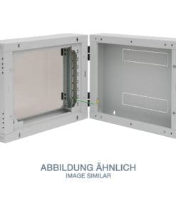 Alternative view of Triton RBA-09-AD2-CAX-A1, 19" Wandschrank, 9HE, 600x295mm, zweiteilig, grau