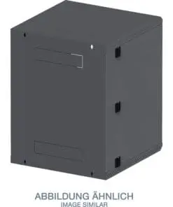 Alternative view of Triton RBA-18-AS6-BAX-A1 19" Wandschrank 18HE, 600x595mm, einteilig, schwarz