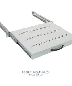 Triton 19" Fachboden 1HE 550mm (mit Teleskopschienen)