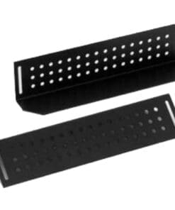 19" Gleitschienen Triton RAB-NL-X02-X1, für 800mm tiefen Schrank, schwarz, schwarz