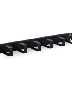Triton 19" Kabelführung 1HE 6x Metallbügel schwarz