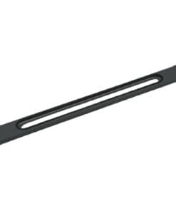 Triton 19" Kabeldurchführungsplatte 1HE schwarz
