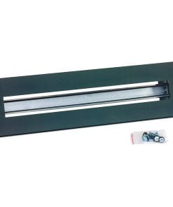 Triton RAB-JL-X01-A1 19" Schutzschalterleiste 3HE, mit Hutschiene, schwarz