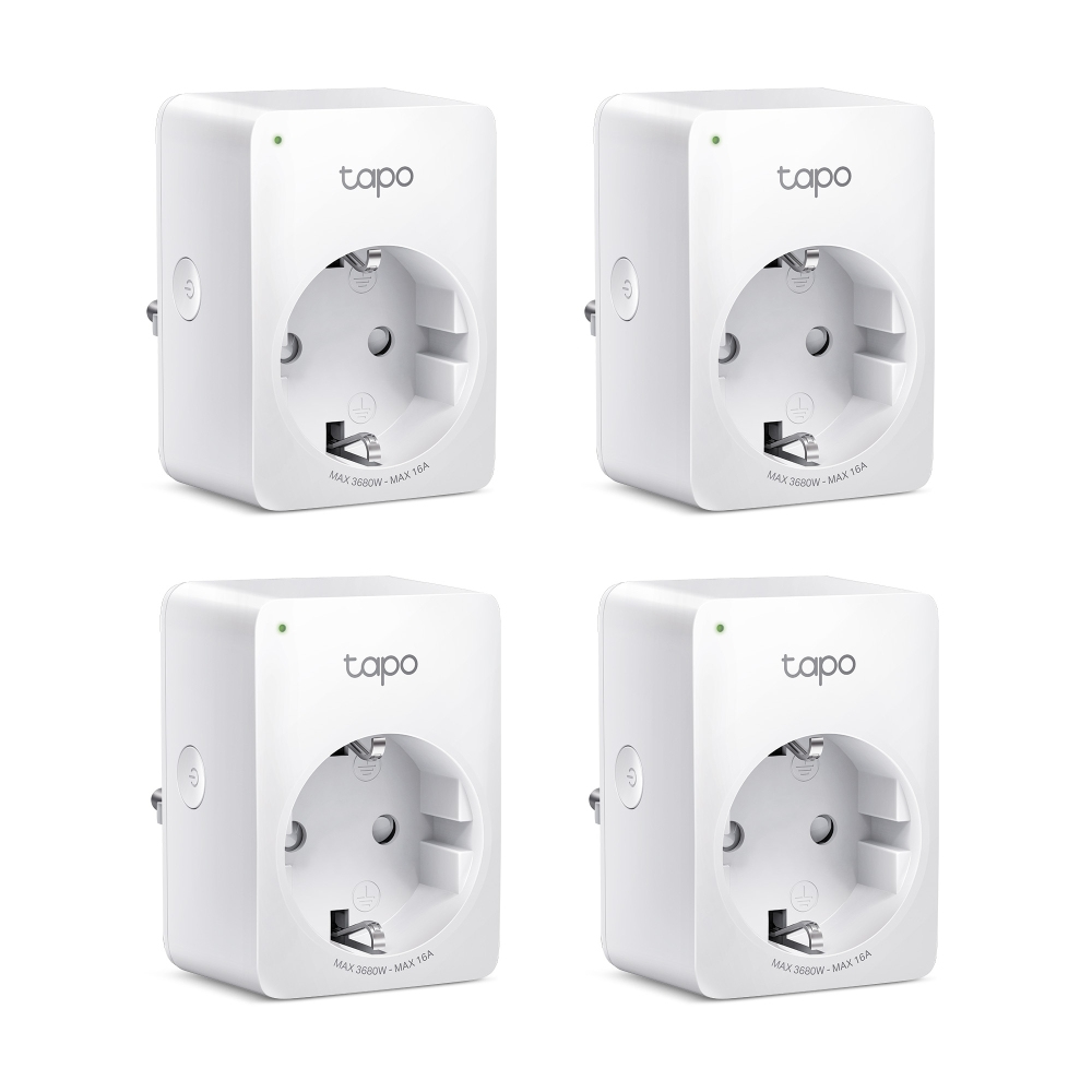 TP-Link Tapo P110 Mini Smart Wi-Fi Energy Monitoring 4er Pack TP-Link Tapo P110 Mini Smart Wi-Fi Energy Monitoring 4er Pack