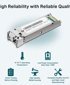 Omada TL-SM321A-2 Gigabit Single-Mode WDM SFP Modul Omada TL-SM321A-2 Gigabit Single-Mode WDM SFP Modul – Bild 5