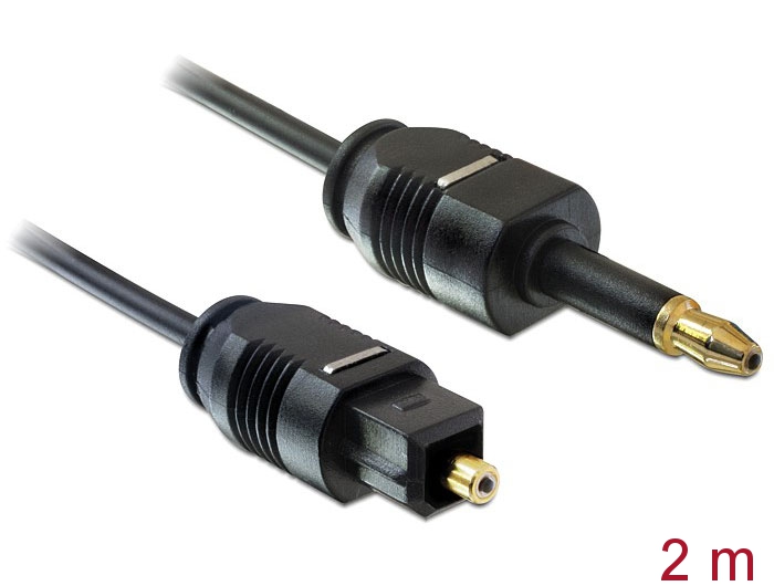 Delock Digitales Audio-Kabel TOSLINK 2m Delock Digitales Audio-Kabel TOSLINK 2m