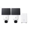 Eufy SoloCam E30 (2-Pack) + Homebase 2 Dome IP-Sicherheitskamera Draußen 2048 x 1080 Pixel Wand