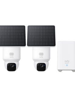 Eufy SoloCam E30 (2-Pack) + Homebase 2 Dome IP-Sicherheitskamera Draußen 2048 x 1080 Pixel Wand