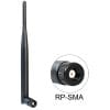 Delock WLAN 802.11 ac/a/b/g/n Antenne RP-SMA St. 5 dBi omnidir. mit Kipp. schw. labeloses Ladegerät