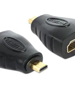 Delock Adapter High Speed HDMI - micro D Stecker > A Buchse