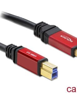 Delock Kabel USB 3.0 Typ-A Stecker > USB 3.0 Typ-B Stecker 1 m Premium