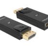Delock Adapter Displayport 1.1 Stecker > HDMI Buchse schwarz
