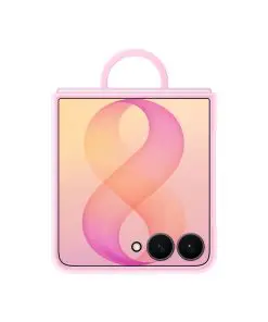 Alternative view of Samsung Silicone Ring Magnet Case für Galaxy Flip8 violet