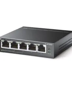 Alternative view of TP-Link TL-SF1005P 5-Port 10/100 Desktop Switch 4x PoE