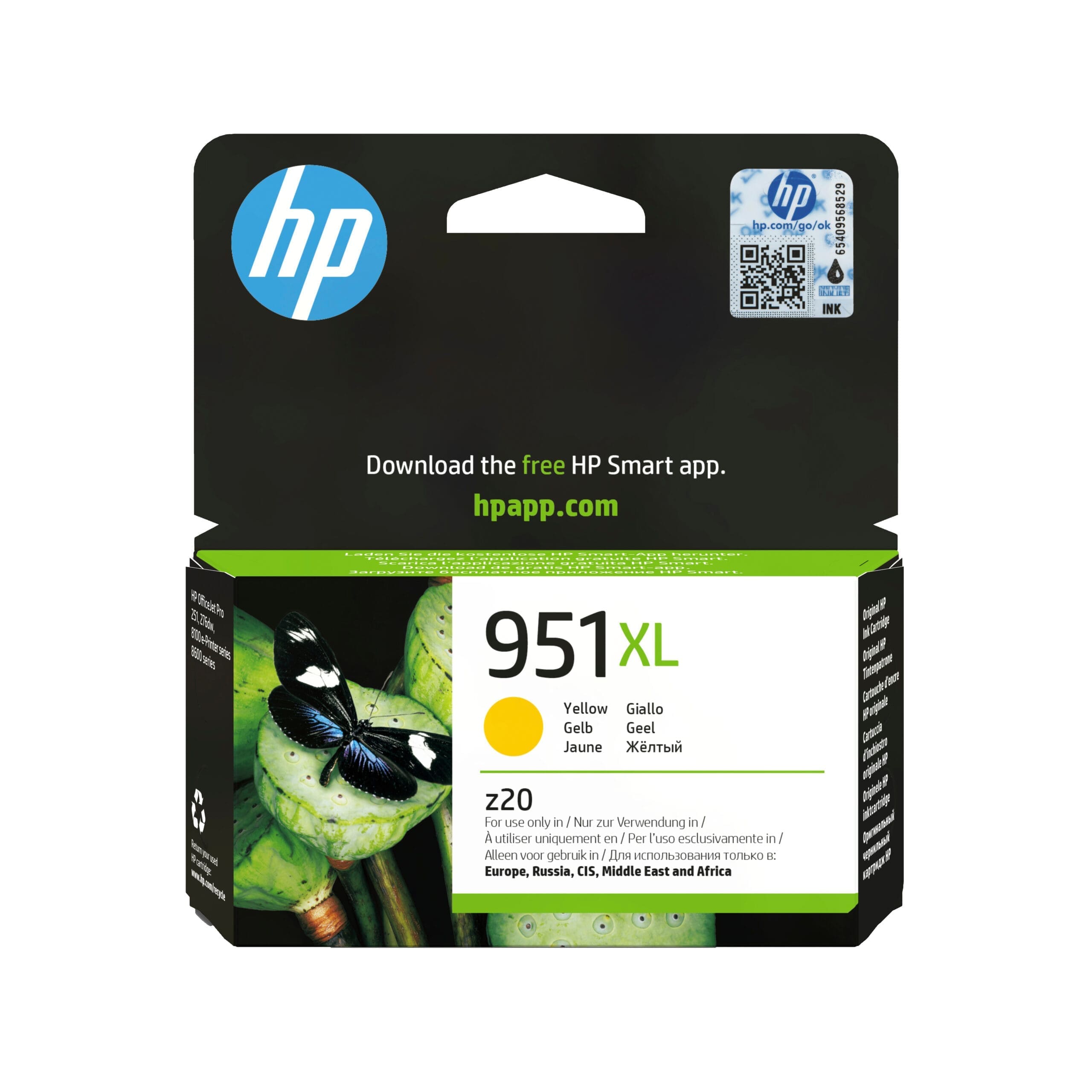 HP Tintenpatrone Nr. 951XL CN048AE Gelb (ca. 1500 Seiten) HP Tintenpatrone Nr. 951XL CN048AE Gelb (ca. 1500 Seiten)