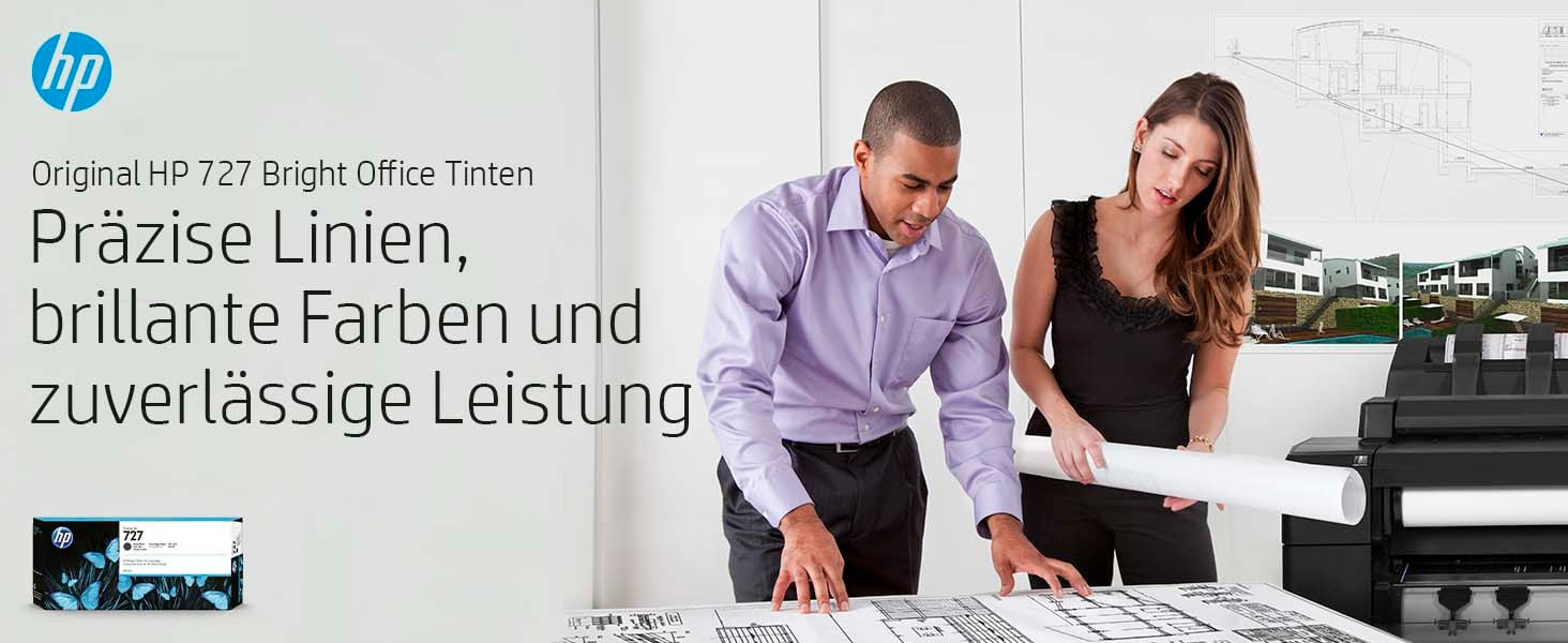 HP 727 Gelb DesignJet Tintenpatrone, 300 ml HP 727 Gelb DesignJet Tintenpatrone, 300 ml – Bild 10