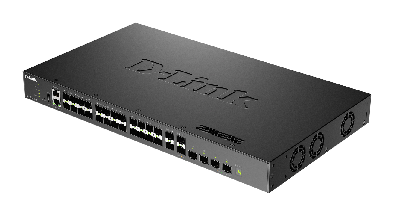 D-Link DXS-3410-32SY/E 32-Port 10G Lay.3 Stack Manag. Switch D-Link DXS-3410-32SY/E 32-Port 10G Lay.3 Stack Manag. Switch – Bild 3