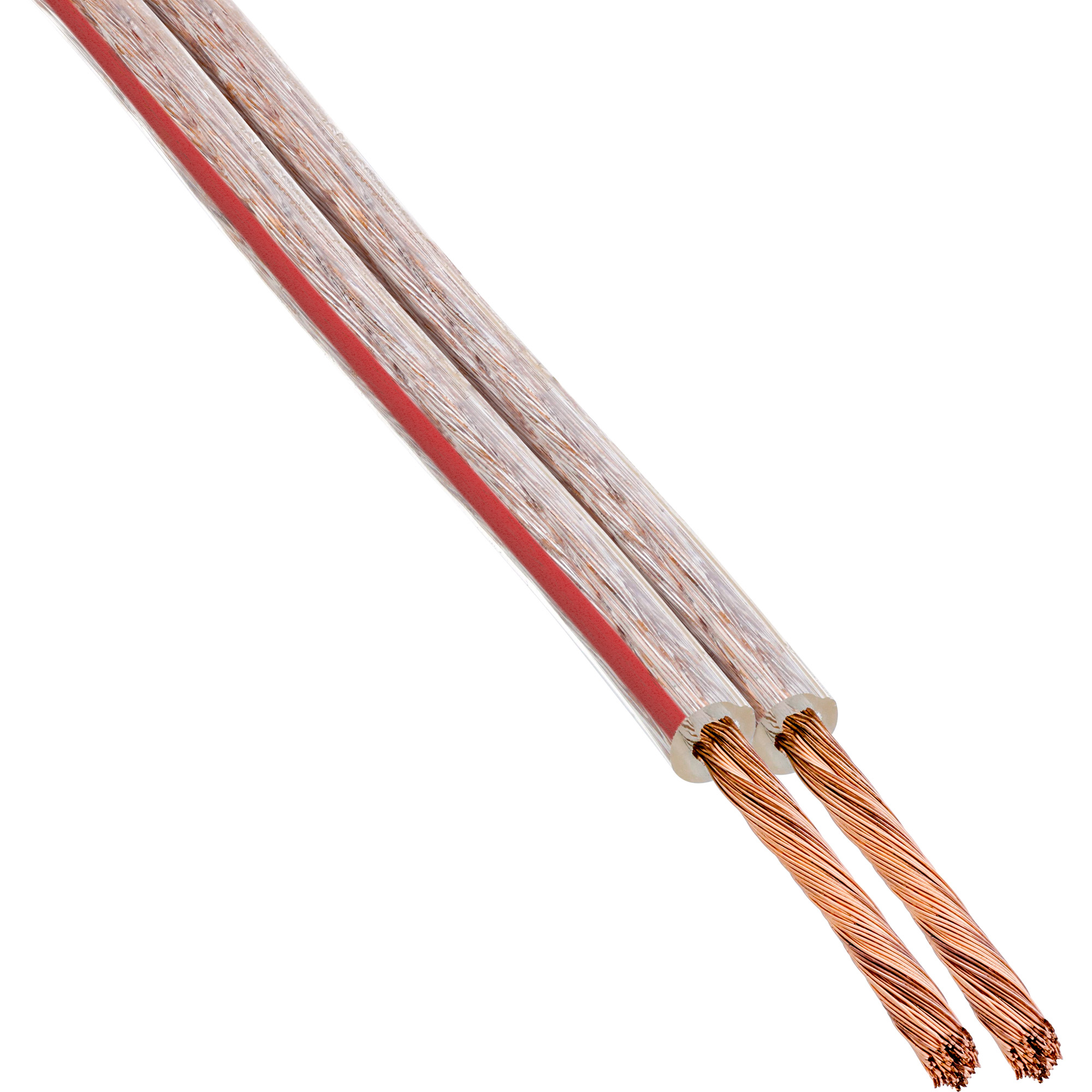 InLine® Lautsprecherkabel, 2x 2,5mm², CCA, transparent, 50m, transparent InLine® Lautsprecherkabel, 2x 2,5mm², CCA, transparent, 50m, transparent