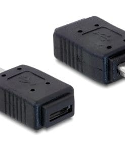 Delock Adapter USB mini Stecker > USB micro-A+B Buchse