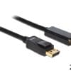Delock Kabel Displayport 1.1 Stecker > High Speed HDMI-A Stecker schwarz 2 m