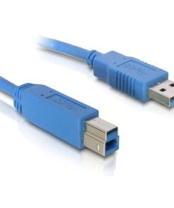 Delock Kabel USB 3.0 Typ-A Stecker > USB 3.0 Typ-B Stecker 3 m blau