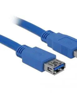 Delock Verlängerungskabel USB 3.0 Typ-A Stecker > USB 3.0 Typ-A Buchse 2 m blau