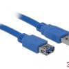 Delock Verlängerungskabel USB 3.0 Typ-A Stecker > USB 3.0 Typ-A Buchse 3 m blau