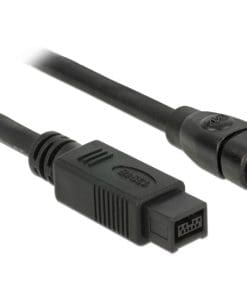 Delock Kabel FireWire 9 Pin Stecker > 4 Pin Stecker 1 m